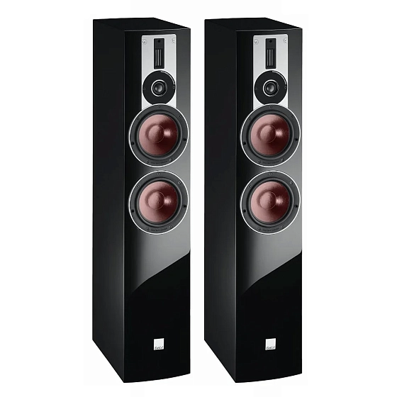 Floorstanding Speakers Dali Rubicon 6 Black High Gloss - img.0