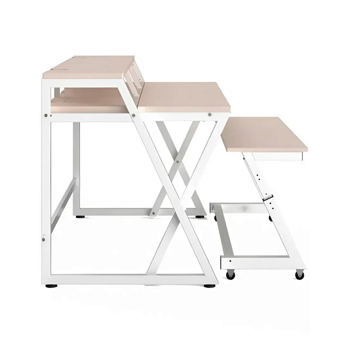 Table Wavebone Headquarter Workstation Light Wood - img.2