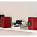 Kit KEF LSX II Lava Red + KEF S1 Floor Stand Cobalt Blue - img.6