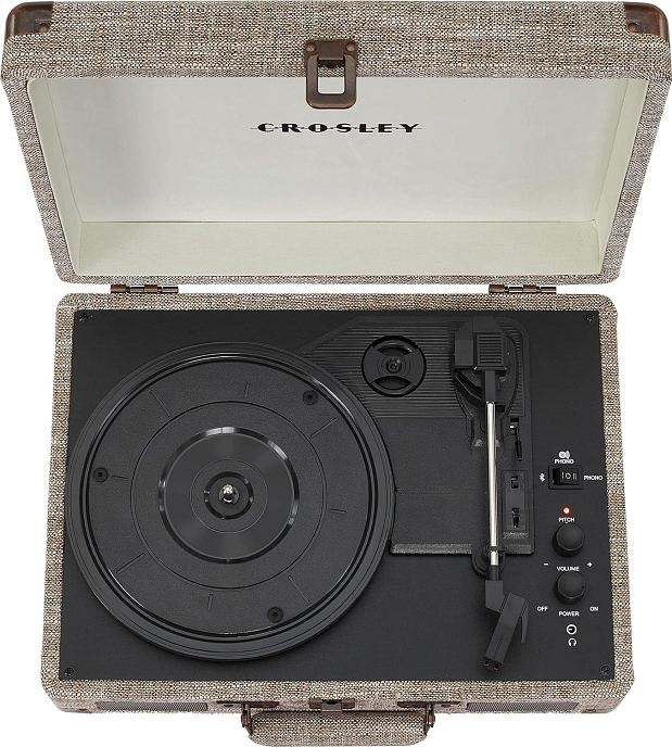 Turntable Crosley CRUISER PLUS havana fabric - img.4