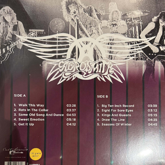 Vinyl Record Aerosmith – Best of Live at The Music Hall, Boston 1978 - 2LP - img.2