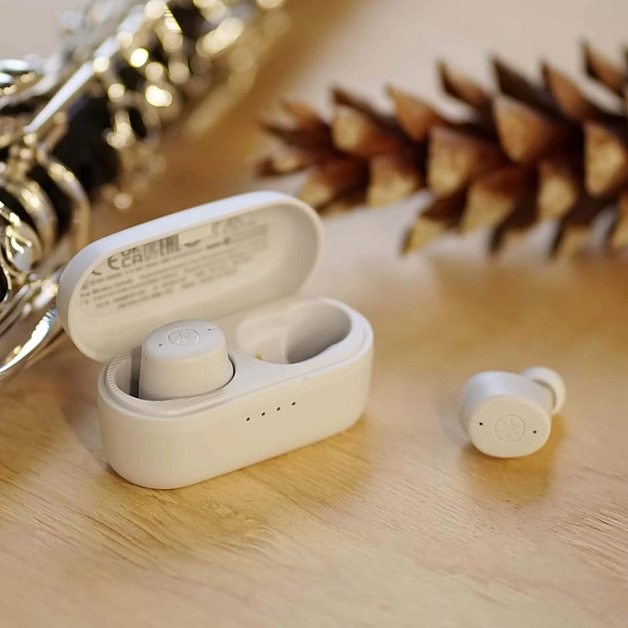 Wireless Headphones Yamaha TW-E3C Beige - img.8