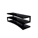 Hi-Fi Stand NorStone Esse Curve Black Satin/Black - img.0