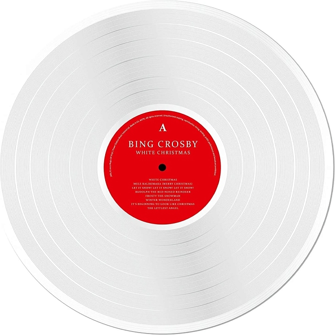 Vinyl Record Bing Crosby - White Christmas (Limited Edition White) LP - img.2