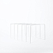Vinyl record stand MJI Audio Vinyl Records Holder R25 White - img.2