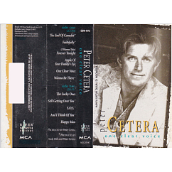 Сassette Tape Peter Cetera - One Clear Voice