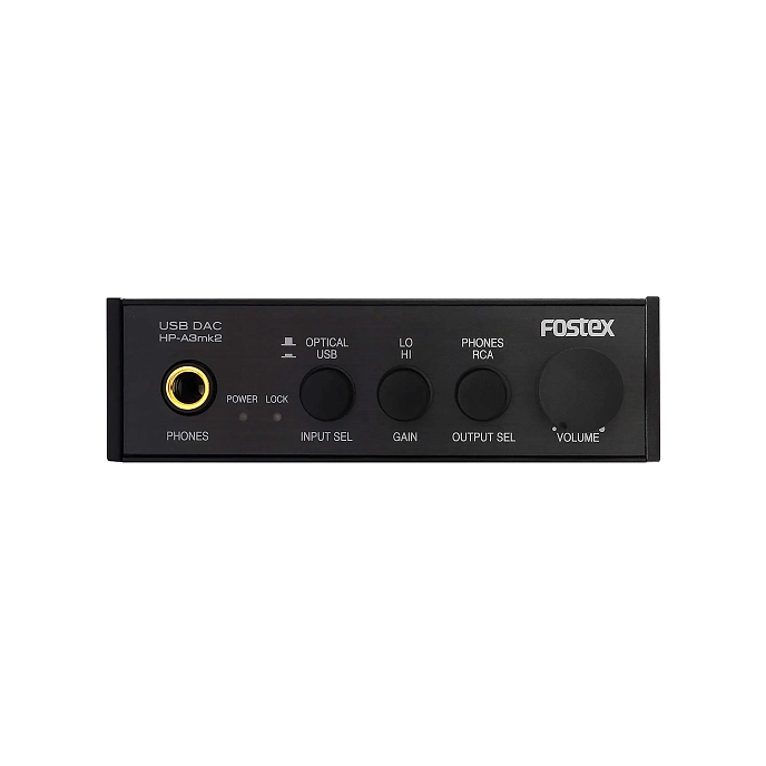 Headphone amplifier with DAC Fostex HP-A3 mk2 Black - img.1