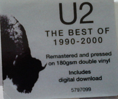 Vinyl Record U2 - The Best Of 1990 - 2000