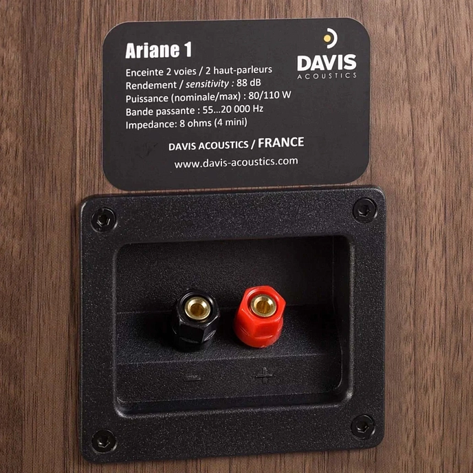 Bookshelf speakers Davis Acoustics Ariane 1 Walnut - img.6