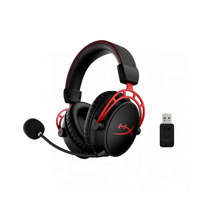 Gaming headset HyperX Cloud Alpha Wireless Black & Red - img.1