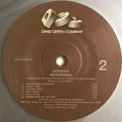 Vinyl Record Nirvana - Nevermind (Limited Edition Metallic Silver) LP