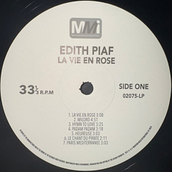 Vinyl Record Edith Piaf - La Vie En Rose LP