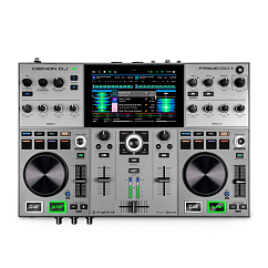 DJ controller Denon Prime GO+ Silver