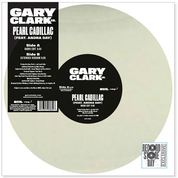 Vinyl Record Gary Clark Jr. - Pearl Cadillac Remix (RSD Clear) LP - img.0