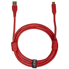 Cable UDG Ultimate Audio Cable USB-C - USB-A Straight 1.5m Red