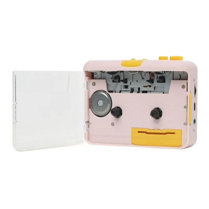 Player MJI Audio J09 Cassette Player pink - img.1