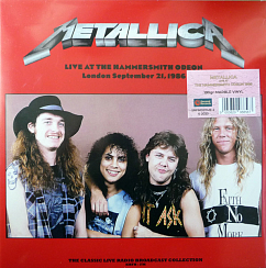 Vinyl Record Metallica - Live At The Hammersmith Odeon (London September 21, 1986) - Grey Marble LP