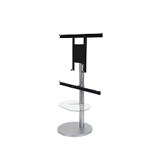 Hi-Fi Stand NorStone Tiblen SB Floorstand Black/Silver