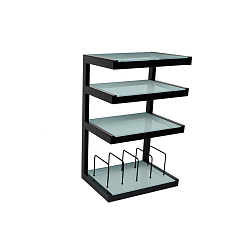 Hi-Fi Stand NorStone Esse Hifi VInyl Black White