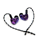 IEMs headphones Queen Of Audio Pink Lady Purple - img.0