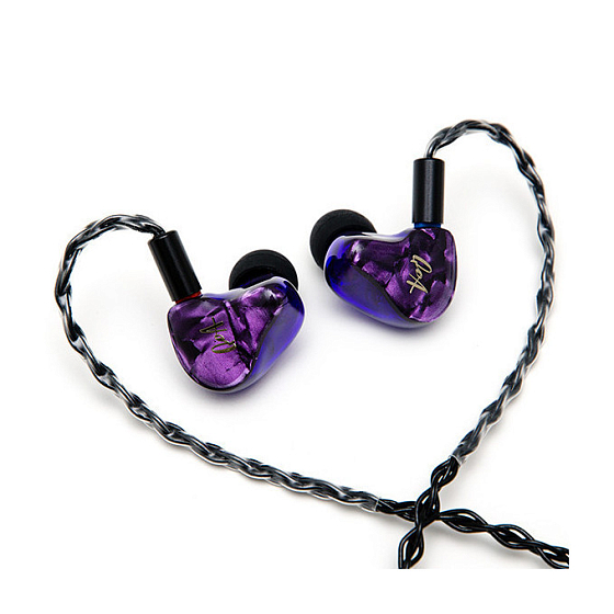 IEMs headphones Queen Of Audio Pink Lady Purple - img.0