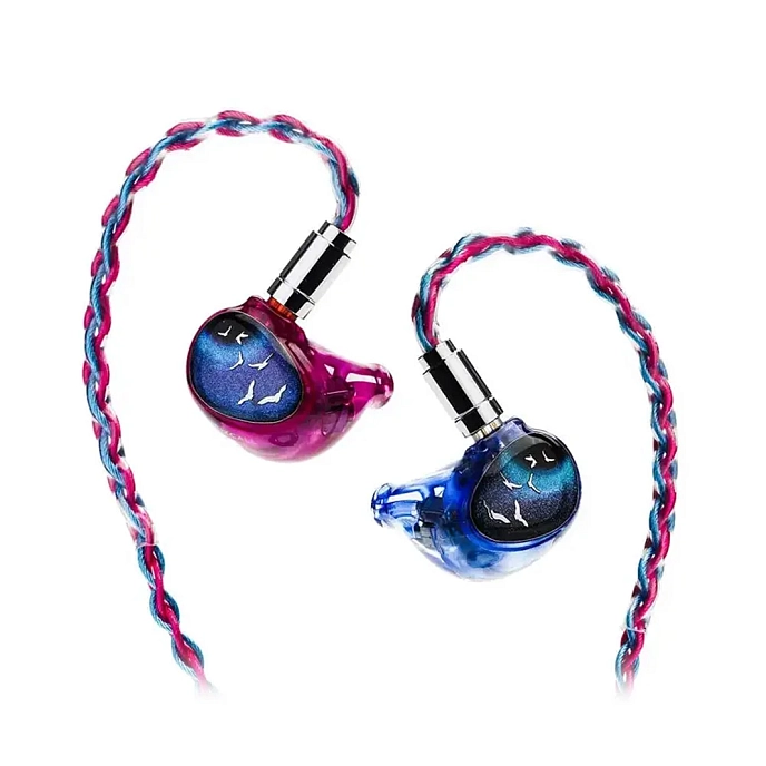 Headphones Celest Phoenixcall Purple Blue 3.5mm - img.0