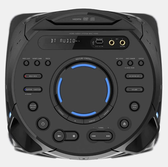 Speaker System Sony MHC-V43D Black Bluetooth - img.2