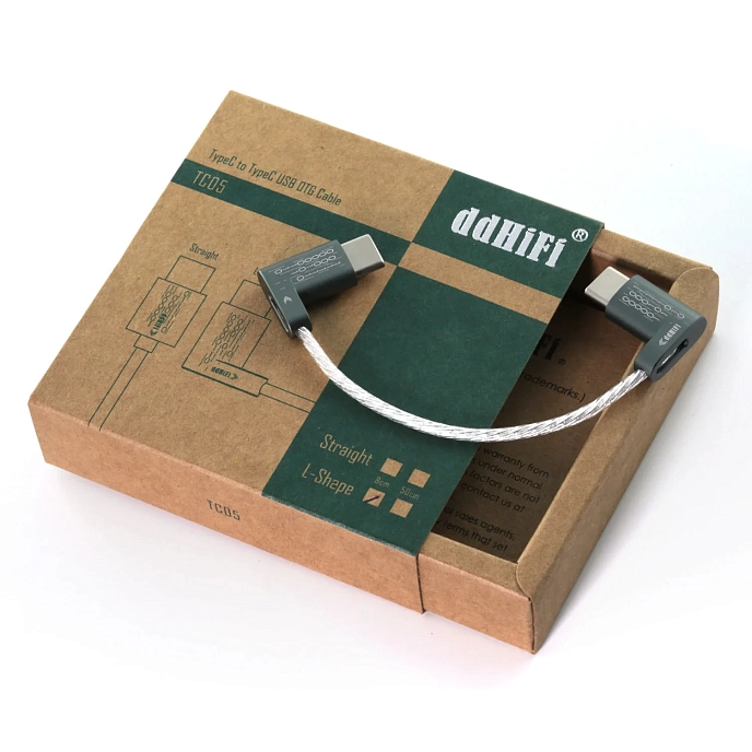 Cable ddHiFi TC05L USB-C - USB-C 80 mm - img.3