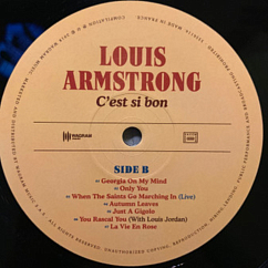 Vinyl Record Louis Armstrong - C'est Si Bon LP