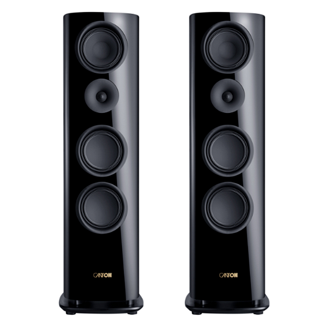Floorstanding Speakers Canton Reference 5 Black Piano Finish black - img.0