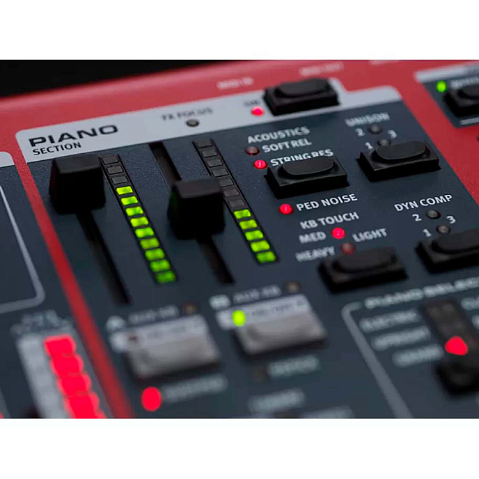 Synthesizer Clavia Nord Stage 4 Compact 73 Red - img.2