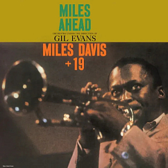 Vinyl Record Miles Davis + 19, Gil Evans – Miles Ahead (Limited Edition, Yellow/Green Marble) LP