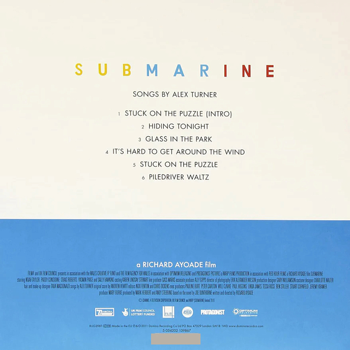 Vinyl Record Alex Turner - Submarine (Original Songs) LP - img.1