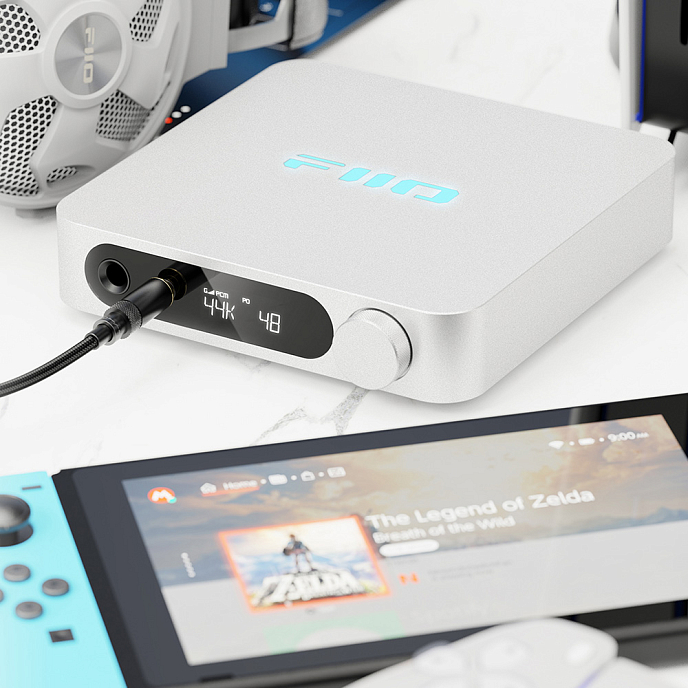 Headphone Amplifiers and DACs FiiO K11 Silver - img.14