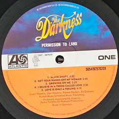Vinyl Record The Darkness – Permission To Land LP