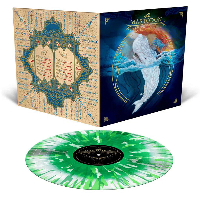 Vinyl Record Mastodon - Leviathan (Limited White & Emerald Green Splatter) LP - img.1