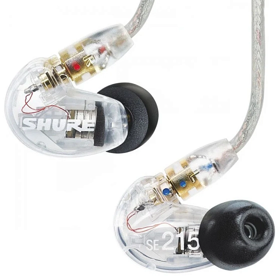 IEMs headphones Shure SE215 Clear - img.0