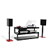 Speaker Stands NorStone Esse Speaker Stand Black Glossy/Red - img.5