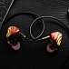 - img.1 In-ear headphones Celest IgniteX Beast Golden Red 3.5mm - img.1