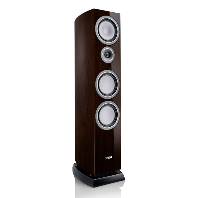 Floorstanding Speakers Canton Vento 80 Walnut High Gloss (Pair) - img.1