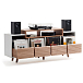 Hi-Fi Stand NorStone Oslo Vinyl 1600 White/Light Oak - img.2