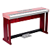- img.0 Stand Clavia Nord Wood Keyboard Stand for 88 Keys Red - img.0