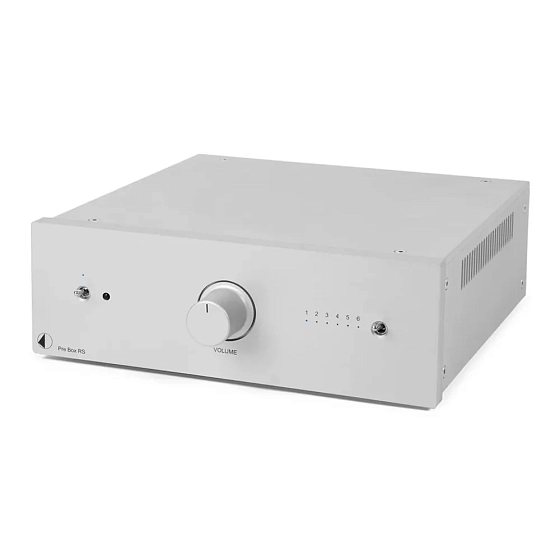 Preamp Pro-Ject Pre box RS (UK PLUG) silver - img.0