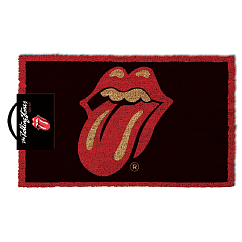 Floor mat Pyramid The Rolling Stones Tongue and Lips Logo (Doormat) Black/Red 40x60cm