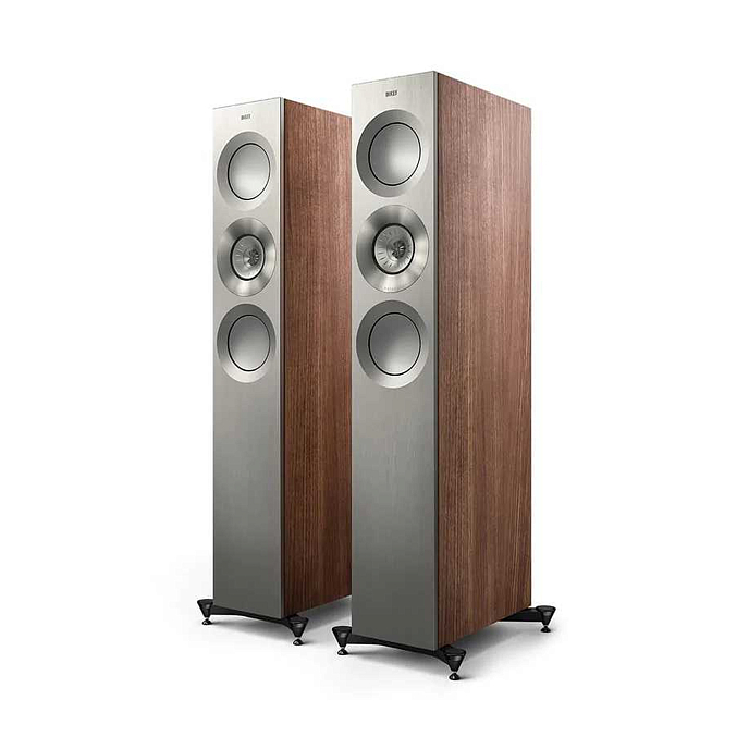 Floorstanding Speakers KEF REFERENCE 3 Meta Satin Walnut/Silver - img.0