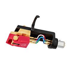 Cartridge and headshell kit Audio-Technica AT-VM740xML/H Red