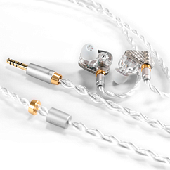 In-ear headphones ddHiFi E14D Surface Silver