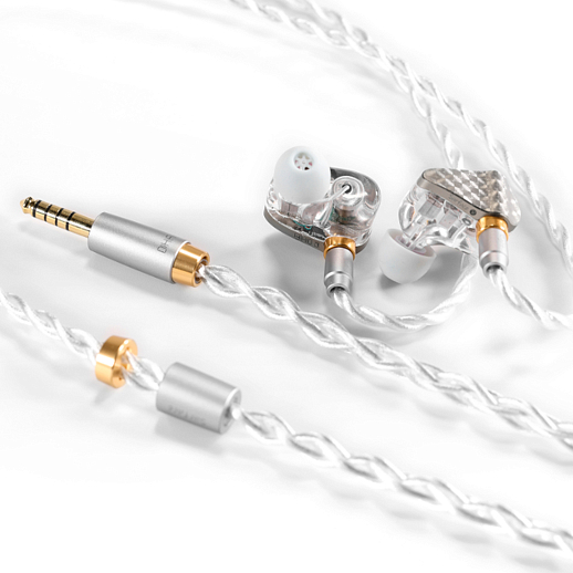 In-ear headphones ddHiFi E14D Surface Silver