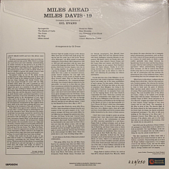 Vinyl Record Miles Davis + 19, Gil Evans – Miles Ahead (Yellow/Green Splatter) LP