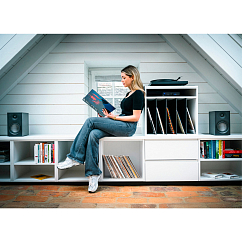 Kit Pro-Ject Colourful Audio System E Satin White